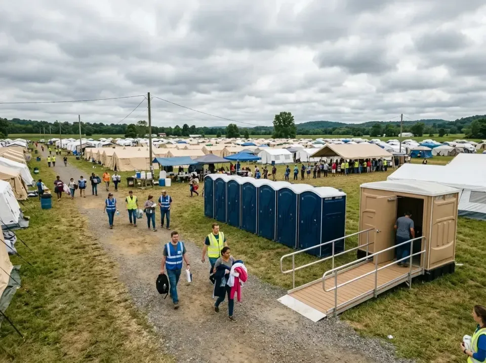 disaster-relief-camp-restrooms-010 — frequently asked questions, Dumpster & Portable Bathrooms Rental in St. Charles, MO
